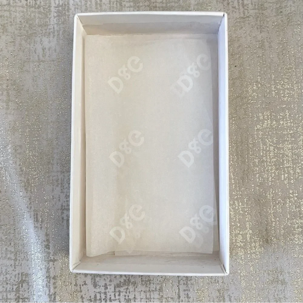 DOLCE & GABBANA Beige Canvas & Metal Keychain with Box & Paperwork. EUC!